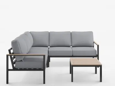 Collection-3 of Sofa Set 3D Models - 5 Models