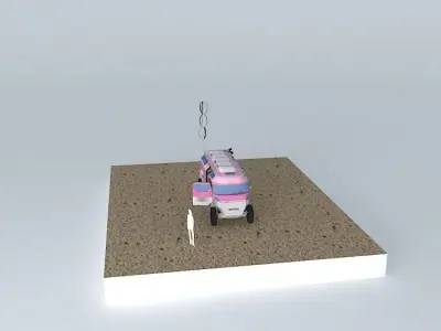 ARGO Adventure van 3D model