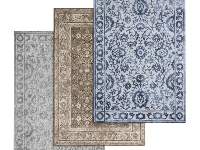 Rug Set 1457 3D model
