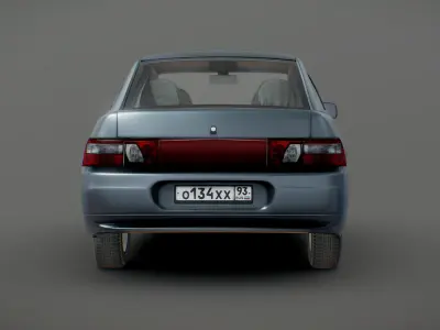 VAZ 2110 3D model   3D model