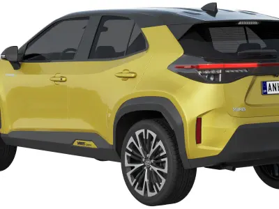 Toyota Yaris Cross 3D model by zifir3d