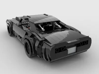 LEGO TOY sports car racing car sedan car 3D model