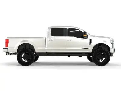 Super Duty 250 Double Cab 2020 Lariat 3D model