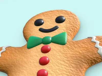 Christmas Cookie 3D model