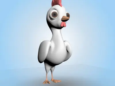 Chicken 3D model