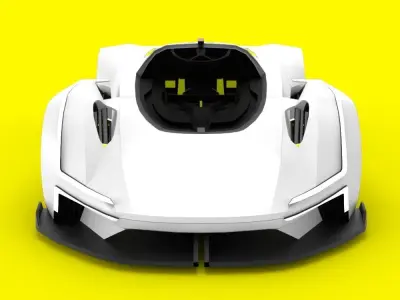 Polestar Synergy Concept  Low-poly 3D model