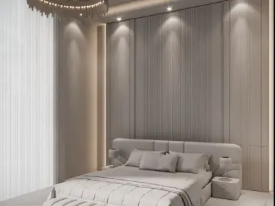 Luxury Bedroom 3D model