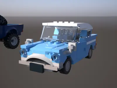 LEGO Car Package 3D model