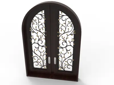 Luxury Entrance Door  3D model