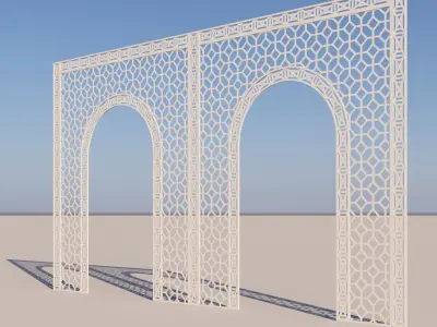 Lattice Arch 3D model