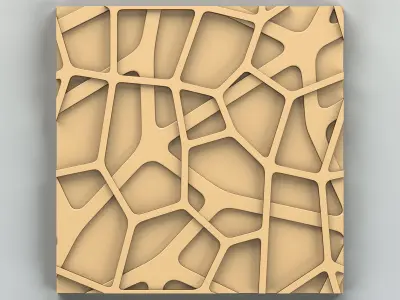 Wall panel 023 3D model