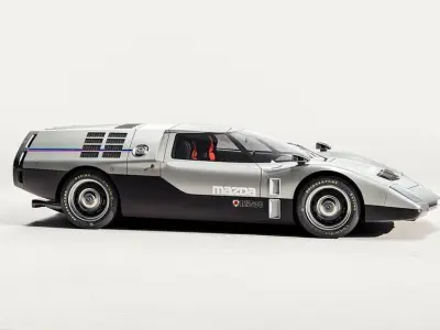 Mazda RX500 1970 Concept Car 3D model