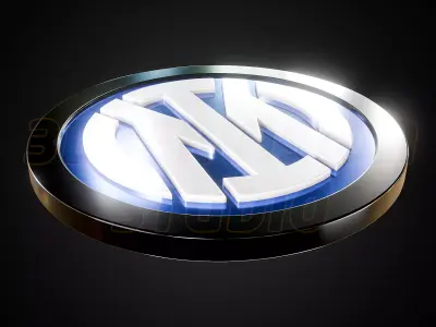 Inter Milan logo -  Cinematic - 3D print 3D model
