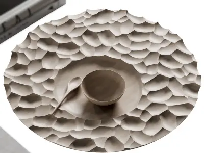 Decorative set 45 3D model buy