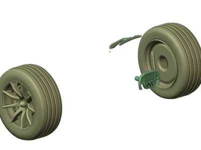 M V8 Lmdh Printable  3D print model