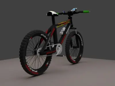 Mountain Bike v1 3D model
