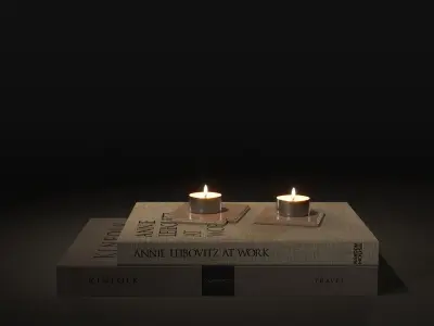 decoration set lighthouse  3D model