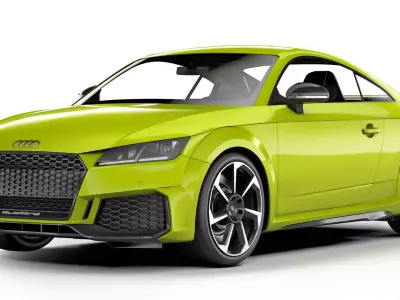 Audi TT RS 2020 3D model