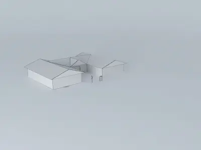 Pikangikum school project Free 3D model