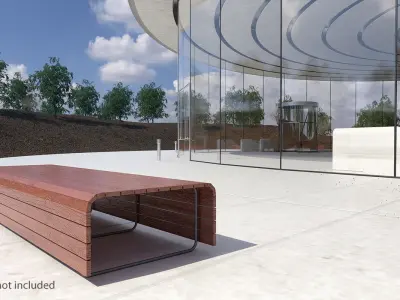 Steve Jobs Theater 3D model