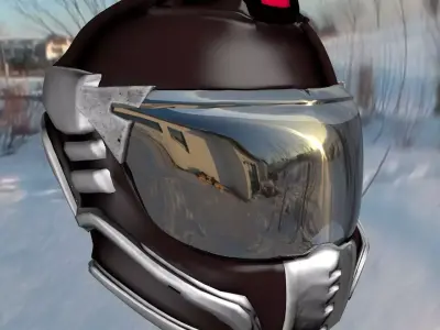 Tactical Helmet Package 3D model