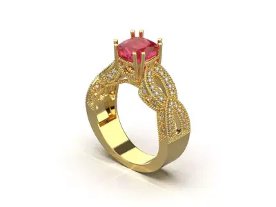 ring code 97 3D print model
