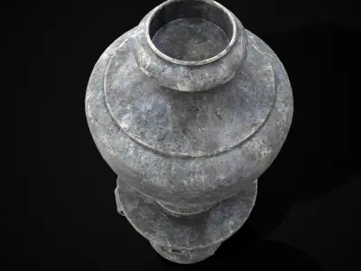 Floral Garden Decoration Low-poly 3D model