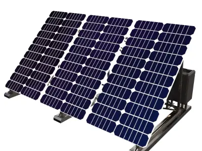 Solar Panel 3D model