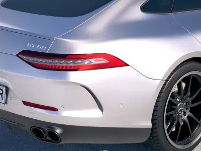Mercedes AMG GT53 2019 3D model