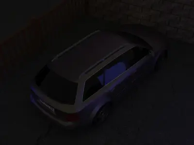 Audi A4 B6 Avant Free 3D model