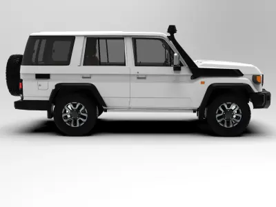 Toyota Land Cruiser J76 2024 3D model