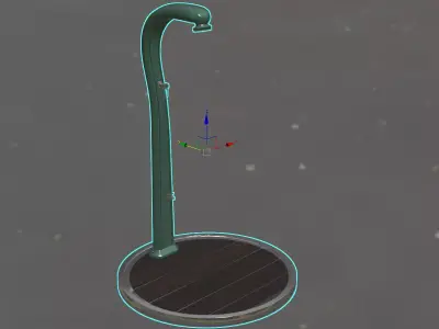 Solar Shower Free 3D model