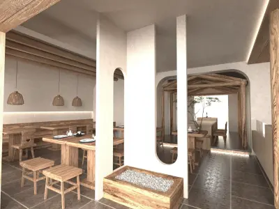 Milk Tea Shop 1 3D model