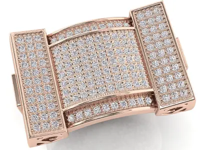 Big fancy mans ring 3D print model