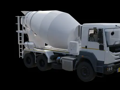 new 3d high Poly Ashok Leyland truck   3D model