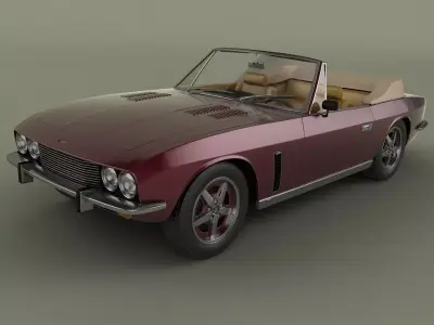 Jensen Interceptor Convertible 3D model