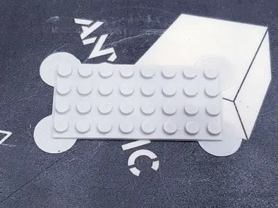 Lego parts - lego car 3D print model