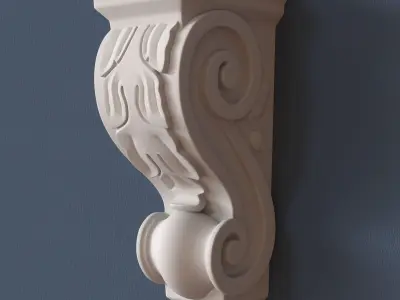 Decorative Corbel 3D model