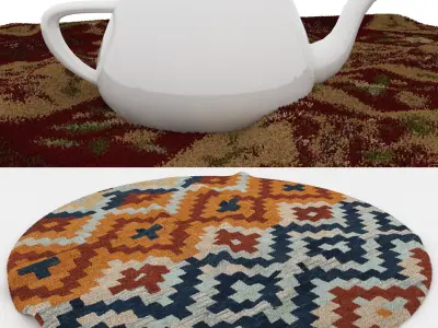 Rugs No 585 Low-poly 3D model