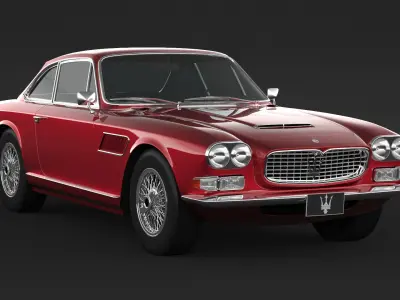1965 Maserati Sebring 3500 GTI 3D model