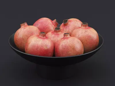 Fruit Bowl II 3D model