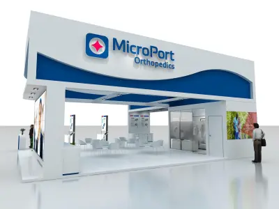 Exhibition - Area - 12X12-3DMAX2012-05 3D model