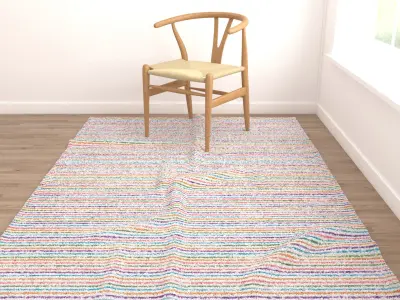 Rugs No 662 Low-poly 3D model