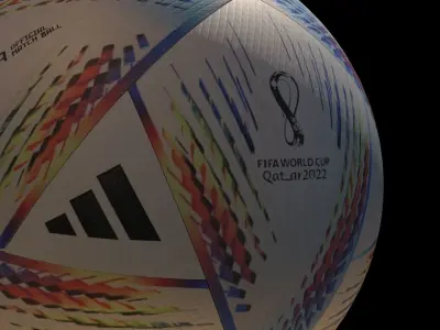 FIFA World Cup 2022 ball 3D model