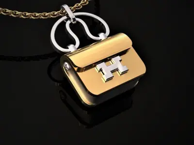 Hermes Pendant 02 3D print model