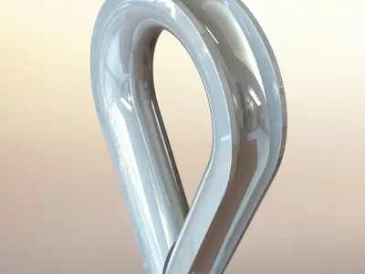 Thimble DIN 6899 3D model