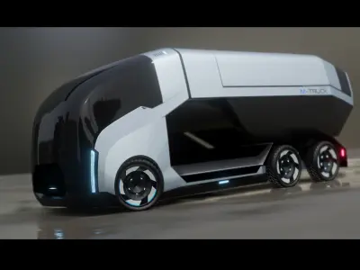 Truck Design Concept MT 22 3D model