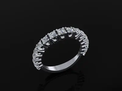 Women Ring 08 3D print model