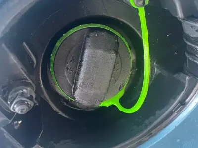 Car Fuel Tank Cap Band Cord Fuel Tank Cover Rope  Audi 3D model