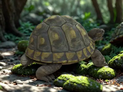 Realistic Turtle 3D Model  Game Ready  C4D FBX Low-poly 3D model